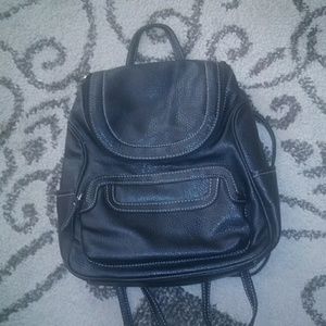 MultiSac Black convertible backpack purse.